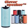 Clever Speaker™ – Φορητό Ηχείο Bluetooth – Bluetooth 4.2 – Θύρα Micro SD – Είσοδος AUX 3.2mm – USB 2.0 – Mπαταρία 1200mah – 10w Iσχύς Ηχείου – 3 ώρες συνεχόμενη αναπαραγωγή – Ενσωματωμένο μικρόφωνο