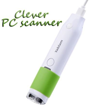 Clever PC Scanner – Σκανάρεις και Επεξεργάζεσαι Κάθε Βιβλίο ή Έγγραφο Άμεσα – Πανεύκολο στη Χρήση – Σύνδεση με PC (Windows) μέσω USB – Επιλογή λειτουργίας δεξιόχειρα, αριστερόχειρα