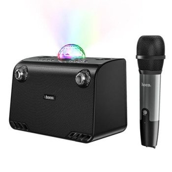 Multimedia Σύστημα Bluetooth Karaoke με Ασύρματο Μικρόφωνο + Τηλεχειριστήριο + Disco Μπάλα - USB SD MP3 Player