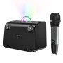 Multimedia Σύστημα Bluetooth Karaoke με Ασύρματο Μικρόφωνο + Τηλεχειριστήριο + Disco Μπάλα - USB SD MP3 Player