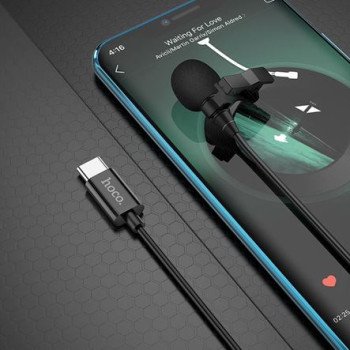 Μικρόφωνο Πέτου με Καλώδιο USB-C 2m