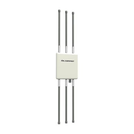 Wireless Router IP67 Εξωτερικής Χρήσης 1750Mbps 2.4G&5.8G με Αντικεραυνική Προστασία 4KV Λευκό
