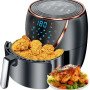 Φριτέζα αέρος με αποσπώμενο κάδο χωρητικότητας 7.5L - 1500Watt - Οθόνη αφής και Προεγκατεστημένα προγράμματα