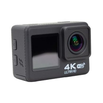 Clever ActionCam V4 Dual screen – Mε 2 οθόνες, καταγραφή έως 4κ/60fps, λειτουργία Dash cam, Aδιάβροχη θήκη και Ελληνικό Μενού