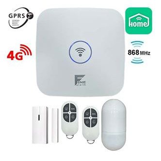Ασύρματος συναγερμός 4G WIFI-LAN-GPRS με δυνατότητα προσθήκης σε καταγραφικό καμερών ONVIF