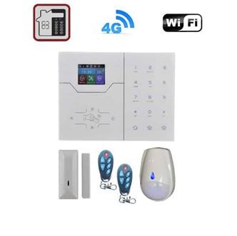 Ασύρματος συναγερμός WIFI/GSM/GPRS 4G με έγχρωμη οθόνη και πλήκτρα αφής
