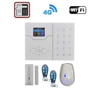 Ασύρματος συναγερμός WIFI/GSM/GPRS 4G με έγχρωμη οθόνη και πλήκτρα αφής