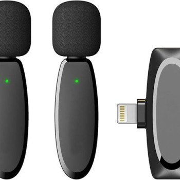 Ασύρματα μικρόφωνα πέτου Lightning 2.4Ghz HD