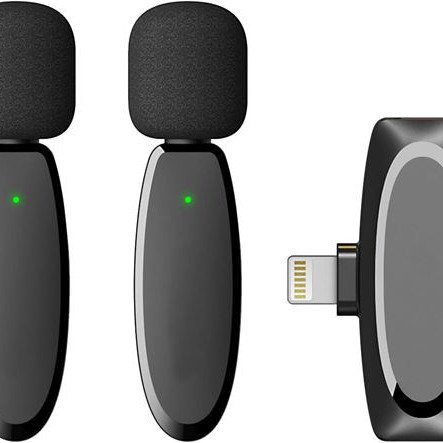 Ασύρματα μικρόφωνα πέτου Lightning 2.4Ghz HD