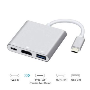 USB-C Docking Station σε HDMI 4K-Type C-USB 3.0