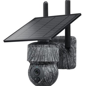 Κάμερα ρομποτική IP WiFi με ηλιακό πάνελ - Ανάλυση 4Κ HD