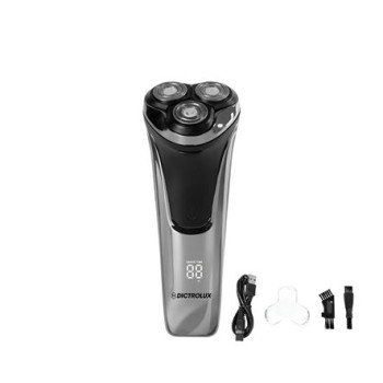 Ξυριστική μηχανή 3 κεφαλών επαναφορτιζόμενη Dictro Lux
