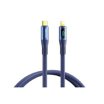 Καλώδιο φόρτισης και δεδομένων Type-C σε Lightning με ψηφιακή ένδειξη κατάστασης μπαταρίας