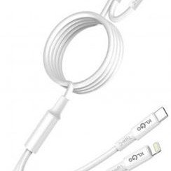 Καλώδιο φόρτισης & δεδομένων USB & Micro σε Micro Lightning και Type-C