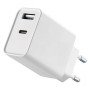 Φορτιστής 30W με 2 εξόδους φόρτισης USB 5V 3A και USB-C