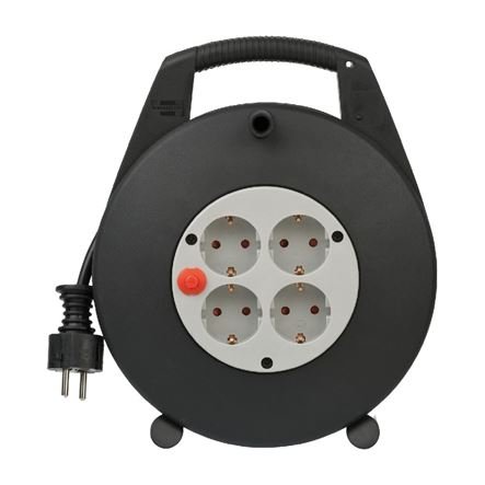 Μπαλαντέζα καρούλι κλειστού τύπου 4 θέσεων 10m Brennenstuhl