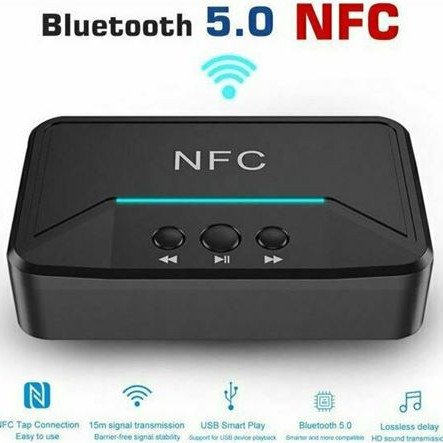 Ασύρματος Αναμεταδότης Ήχου Bluetooth/NFC για ηχείο με αναπαραγωγέα MP3