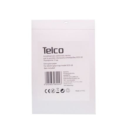 Αυτοκόλλητα χαρτιά με κόλλα για ECO-18 3ΤΜΧ Telco