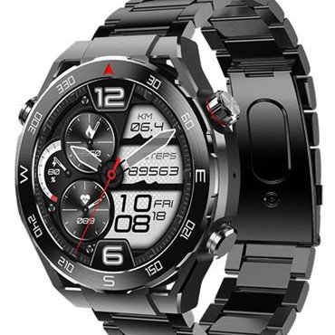 Bluetooth Smartwatch με οθόνη 1,52" AMOLED για Android/iOs με Παλμογράφο