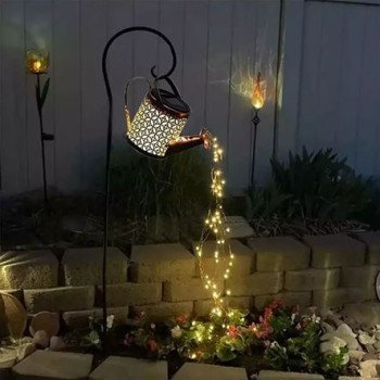 Ηλιακό κρεμαστό φωτιστικό ποτιστήρι με βάση