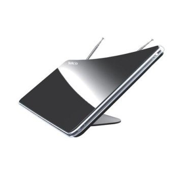 Κεραία τηλεόρασης εσωτερικού χώρου κυρτή 45dB Μαύρη DVB-T836FV Telco