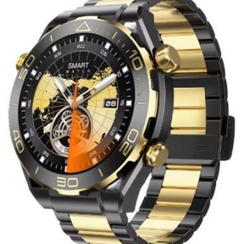 Bluetooth Smartwatch με οθόνη 1,44" AMOLED αδιάβροχο IP68 για Android/iOs