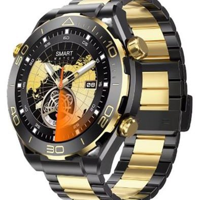 Bluetooth Smartwatch με οθόνη 1,44" AMOLED αδιάβροχο IP68 για Android/iOs