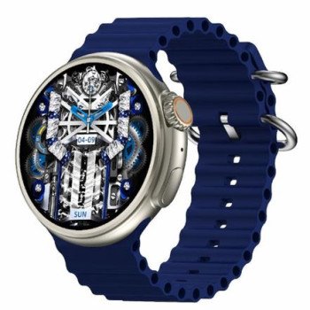 Bluetooth Smartwatch με οθόνη 1,52" AMOLED αδιάβροχο IP67 για Android/iOs με Παλμογράφο