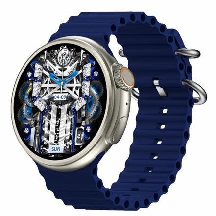 Bluetooth Smartwatch με οθόνη 1,52" AMOLED αδιάβροχο IP67 για Android/iOs με Παλμογράφο