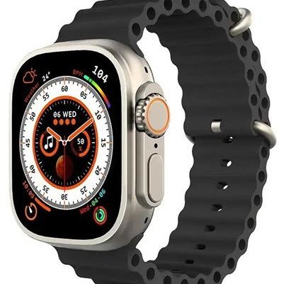 Bluetooth Smartwatch με οθόνη 2,5" AMOLED για Android/iOs με Παλμογράφο