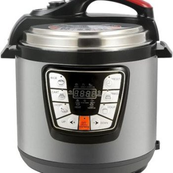 Πολυμάγειρας 6Lt - 1000Watt με διαφορετικές επιλογές μαγειρέματος – Ανοξείδωτο σώμα - Οθόνη LCD