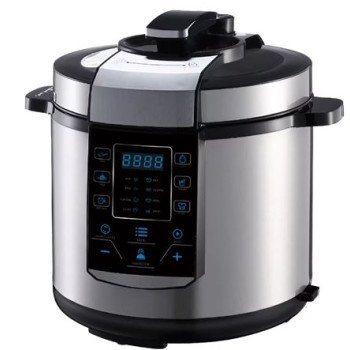 Πολυμάγειρας 6Lt - 1000Watt με 14 διαφορετικές επιλογές μαγειρέματος – Ανοξείδωτο σώμα - Οθόνη LCD