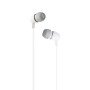 Ακουστικά ψείρες με μικρόφωνο και handsfree Λευκό ESFEELWH TnB