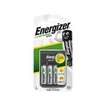 Φορτιστής BASE με μπαταρίες AA/1300mAh και USB Energizer