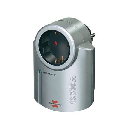 Πρίζα Μονή με Προστασία Υπέρτασης 1506950 Brennenstuhl