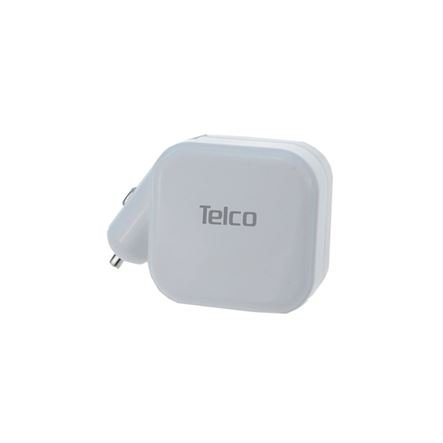 Πολυφορτιστής USB σπιτιού & αυτοκινήτου P-19 Telco