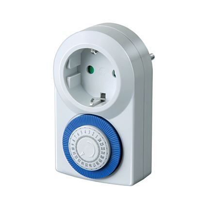 Μηχανικός Χρονοδιακόπτης Ημερήσιος με Παιδική Προστασία Brennenstuhl