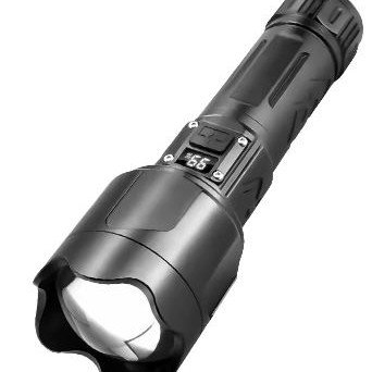 Κυνηγετικός φακός Αλουμινίου 1000 Lumens με επαναφορτιζόμενη μπαταρία + 1 βαθμίδα μέγιστης φωτεινότητας