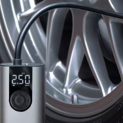 Κομπρεσέρ Αυτοκινήτου 150PSI Μπαταρίας 2000mAh με Ψηφιακή Οθόνη LCD 12V - Επαναφορτιζόμενο - Φορητό