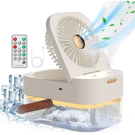 Φορητό Air Cooler - Mini Air Condition Υγραντήρας δροσίζει με τεχνολογία εξάτμισης + Συσκευή αρωματοθεραπείας