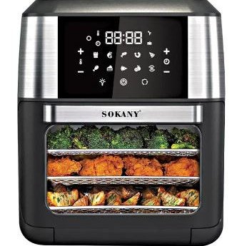 Φριτέζα αέρος χωρητικότητας 12L - 1800Watt - Οθόνη αφής και Προεγκατεστημένα προγράμματα