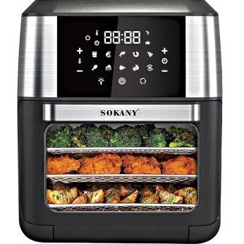 Φριτέζα αέρος χωρητικότητας 12L - 1800Watt - Οθόνη αφής και Προεγκατεστημένα προγράμματα