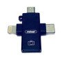 OTG αντάπτορας θηλυκό USB σε αρσενικό micro usb-type C-lightning