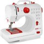 Ραπτομηχανή 500W με μπουτόν ποδιού - Διπλή Κλωστή - Ρυθμιζόμενο Μήκος Βελονιάς - Φωτιζόμενη Κεφαλή