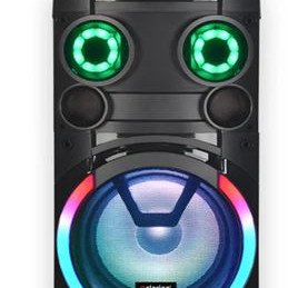 Φορητό Ηχείο Bluetooth Karoke 12" με Μικρόφωνο + Τηλεχειριστήριο + RGB LED φωτισμό