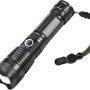 Επαναφορτιζόμενος φακός 1000 lumens με 5 λειτουργίες φωτισμού και εμβέλεια έως 100 μέτρα