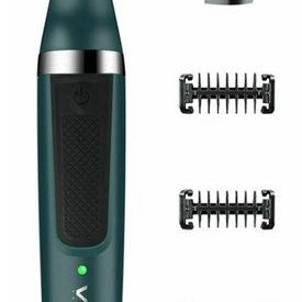 Επαναφορτιζόμενη Ξυριστική Μηχανή και Trimmer με 3 χτενάκια κοπής