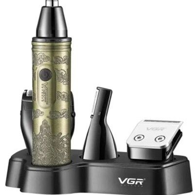Trimmer αποτρίχωσης 4 σε 1 αυτιών - μύτης - φαβορίτας - σβέρκου επαναφορτιζόμενο