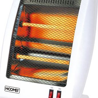 Σόμπα Χαλαζία 800W με Πλέγμα Ασφαλείας και 2 Ρυθμίσεις Θέρμανσης