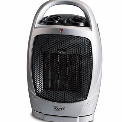 Κεραμικό αερόθερμο δαπέδου 1500W με ρυθμιζόμενο θερμοστάτη